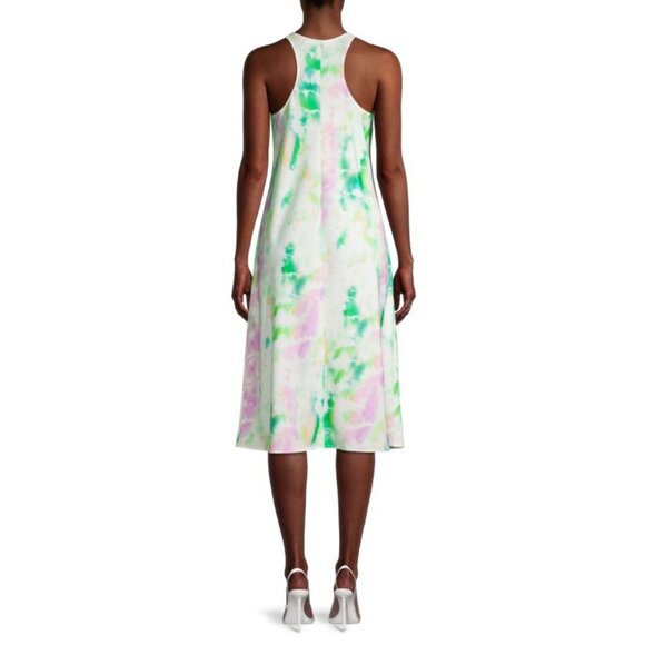 Amanda Uprichard Womens Tie Dye Racerback Midi Dress Sleeveless size Medium - Picture 2 of 12